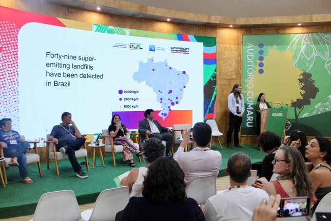 Dan Cusworth speaks at COP30