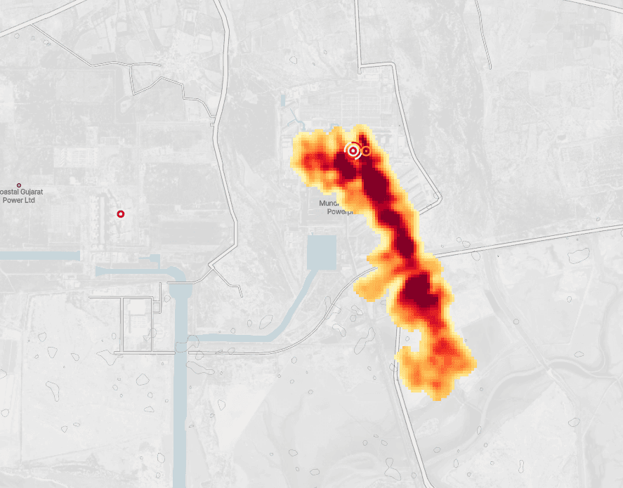 Energy generation CO2 plume
