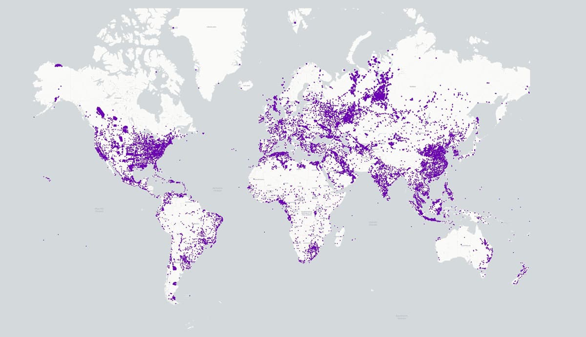 The tasking deck showcases initial priority regions of global observations for the first two Carbon Mapper coalition Tanager satellites