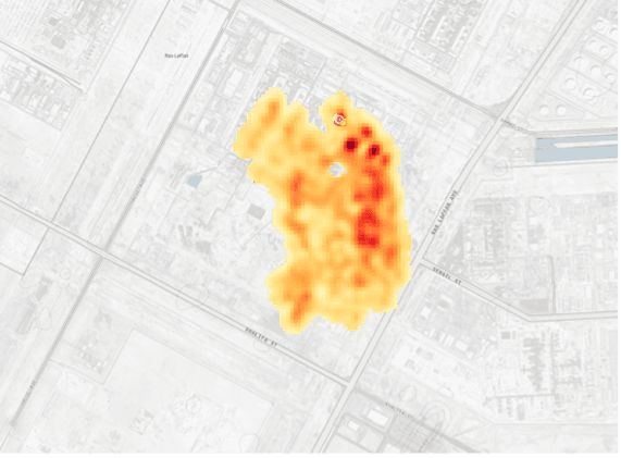 electricity generation CO2 plume